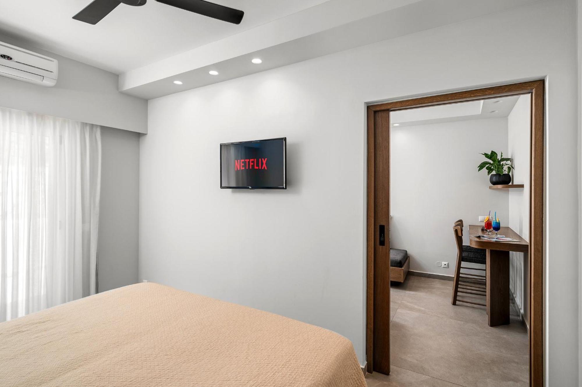 Glaros Hotel Apartment Agia Galini Екстериор снимка