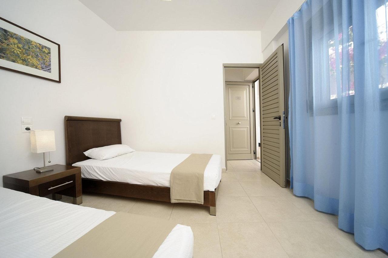 Glaros Hotel Apartment Agia Galini Стая снимка